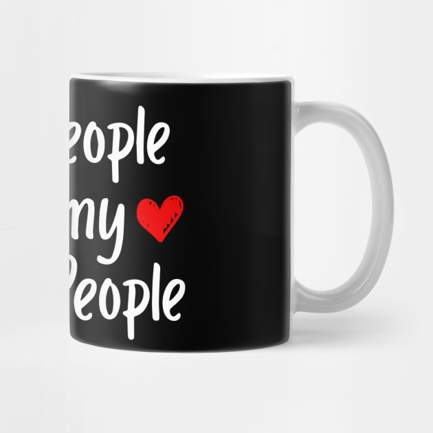 Kind People Are My Kinda People by ZimBom Designer